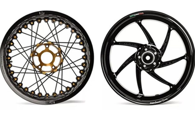 Bagian Roda Velg Atau Lingkar Pada Sebuah Motor