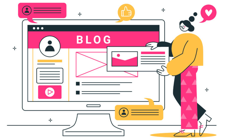 Platform Media Informasi Blog Pada Jaringan Internet