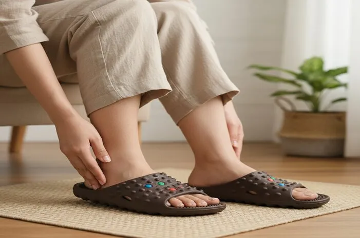 Pelindung Telapak Kaki Atau Sandal Yang Penting