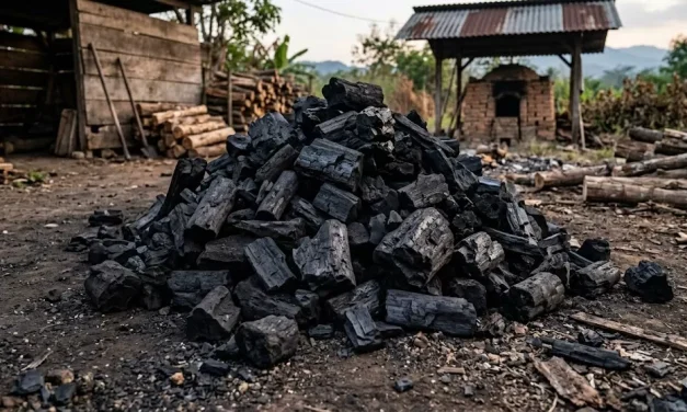 Benda Padat Arang Dalam Sebuah Pembakaran