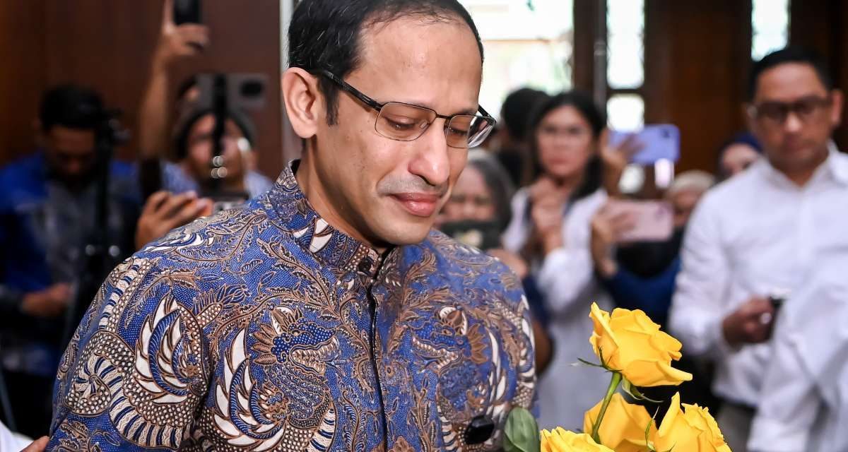 Seorang Mantan Menteri Bagian Pendidikan Nadiem
