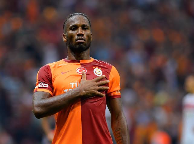Pemain Sepakbola Drogba Dari Pantai Gading