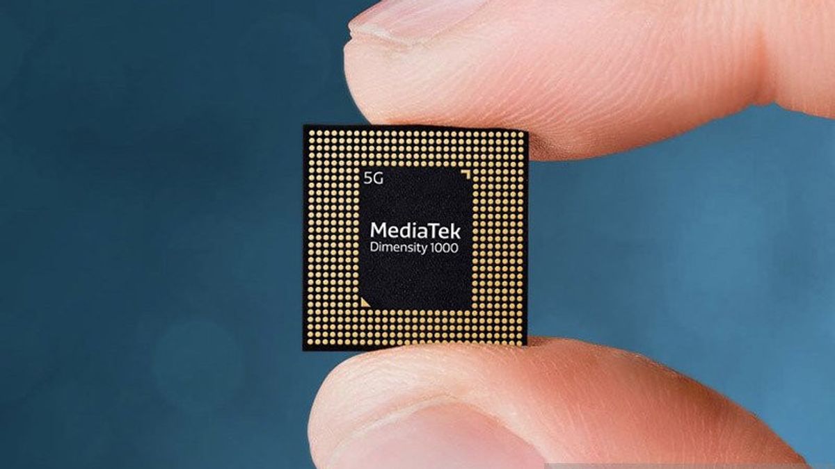 Komponen Mini Chip Pada Sebuah Benda Elektronik