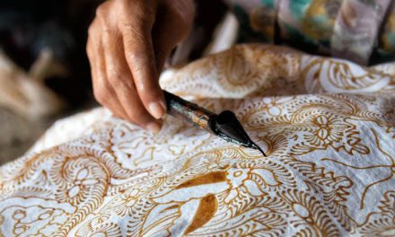 Sebuah Budaya Batik Kain Dari Indonesia