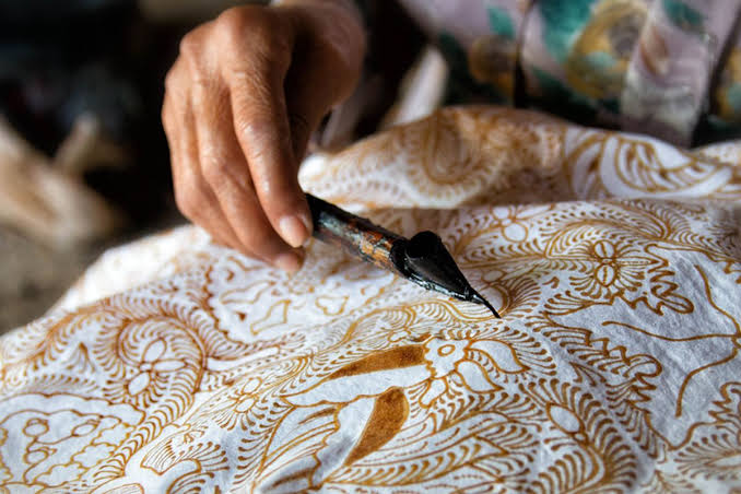 Sebuah Budaya Batik Kain Dari Indonesia